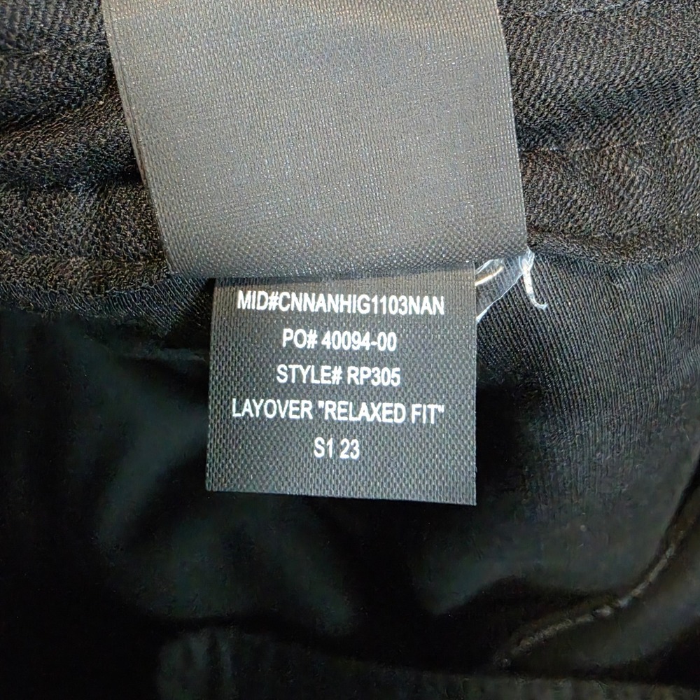 Roark Layover 2.0 Pants Mens 34 Black Travel Tech Utility RP305 Stretch Relaxed - Picture 5 of 10